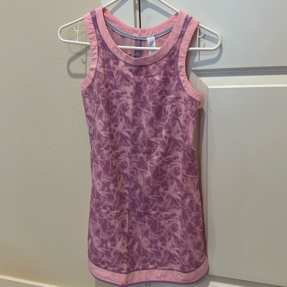 Ivivva girl pink sport dress size 10
